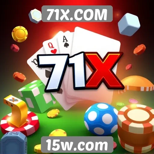 Diversidade de jogos disponíveis no 71X.COM